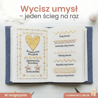 Książka do Haftu™ – Kompletny Zestaw do Haftowania dla Początkujących